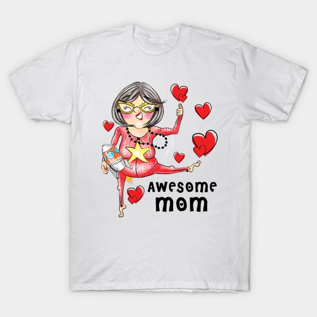 Crazy Momma's Wonderland Collection T-Shirt by PrezencikABC